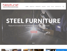 Tablet Screenshot of neptunesteelfurniture.com